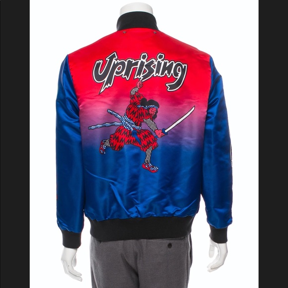 Marc Jacobs: Racing Satin Bomber w/Tags - Picture 3 of 4